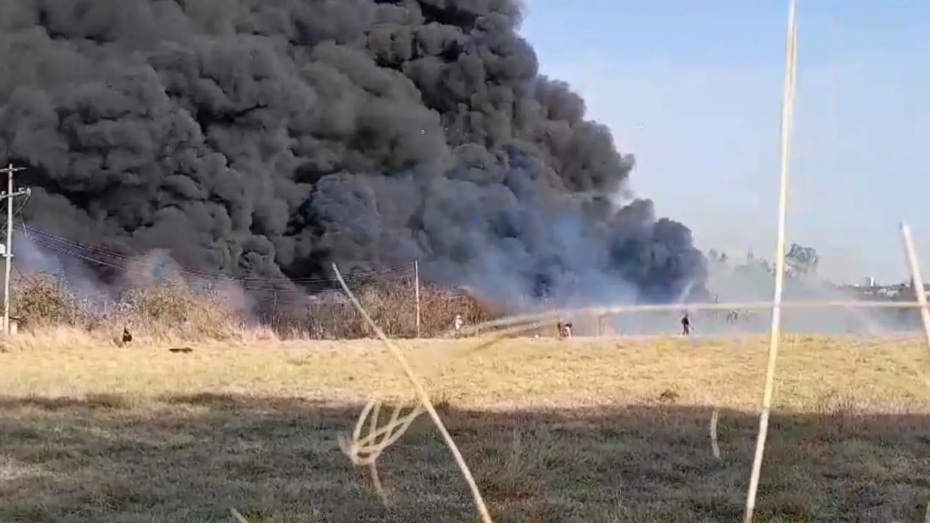 Incendio en recicladora de Zapopan